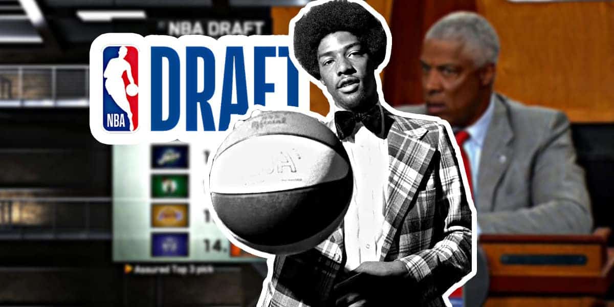 When was Dr. J Drafted?